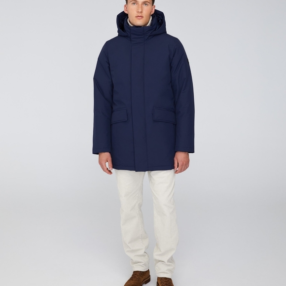 Quartz Co Champlain hooded down winter Jacket - Picture 1 of 11